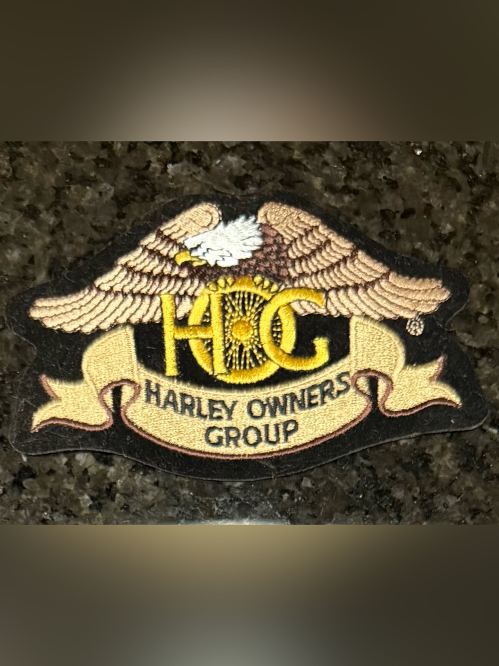 Vintage “Harley Davidson” H.O.G. Embroidered Patch - NWOT - Collectible!